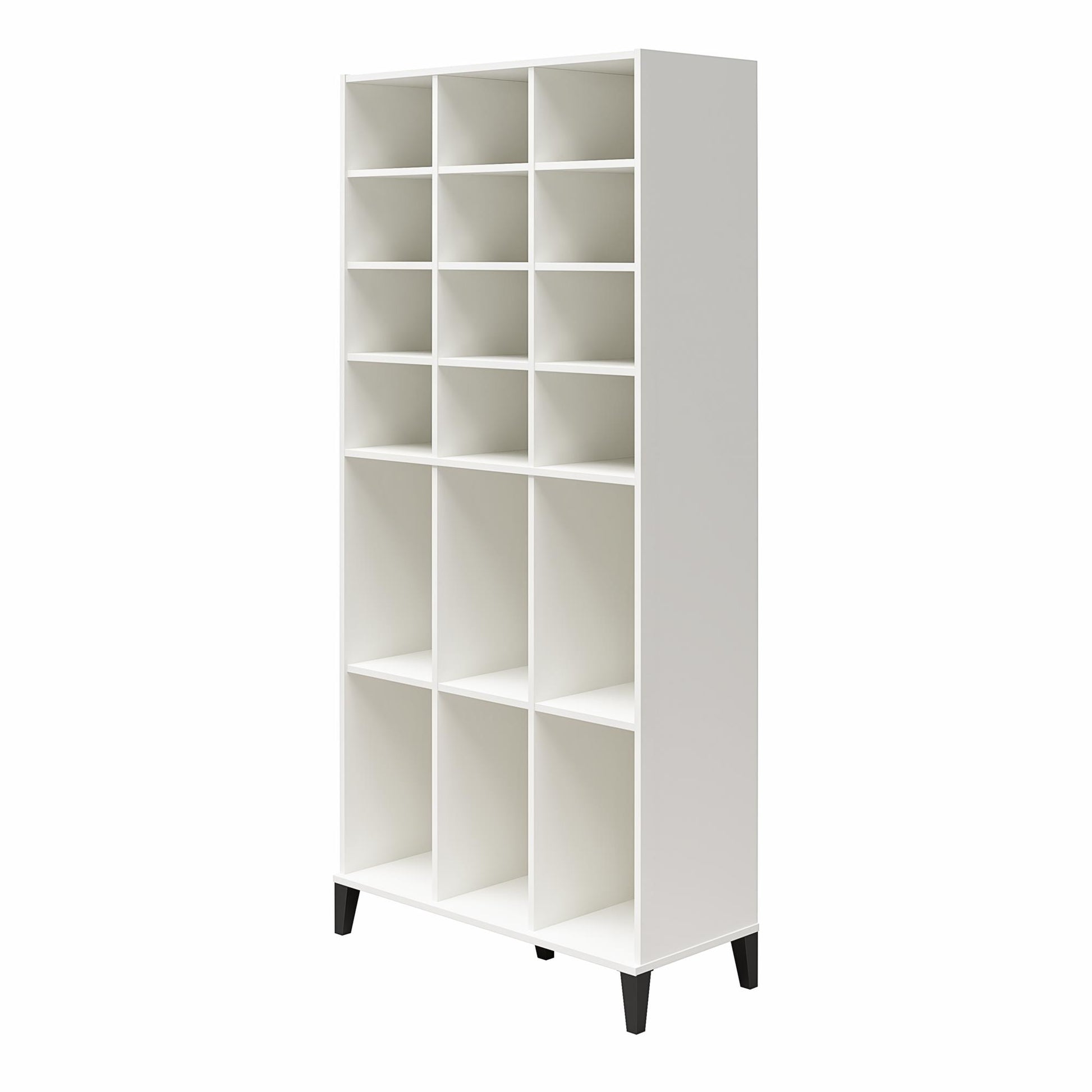 Flex Athletic Shoe Storage Cabinet for Boots & Tennis Shoes - White