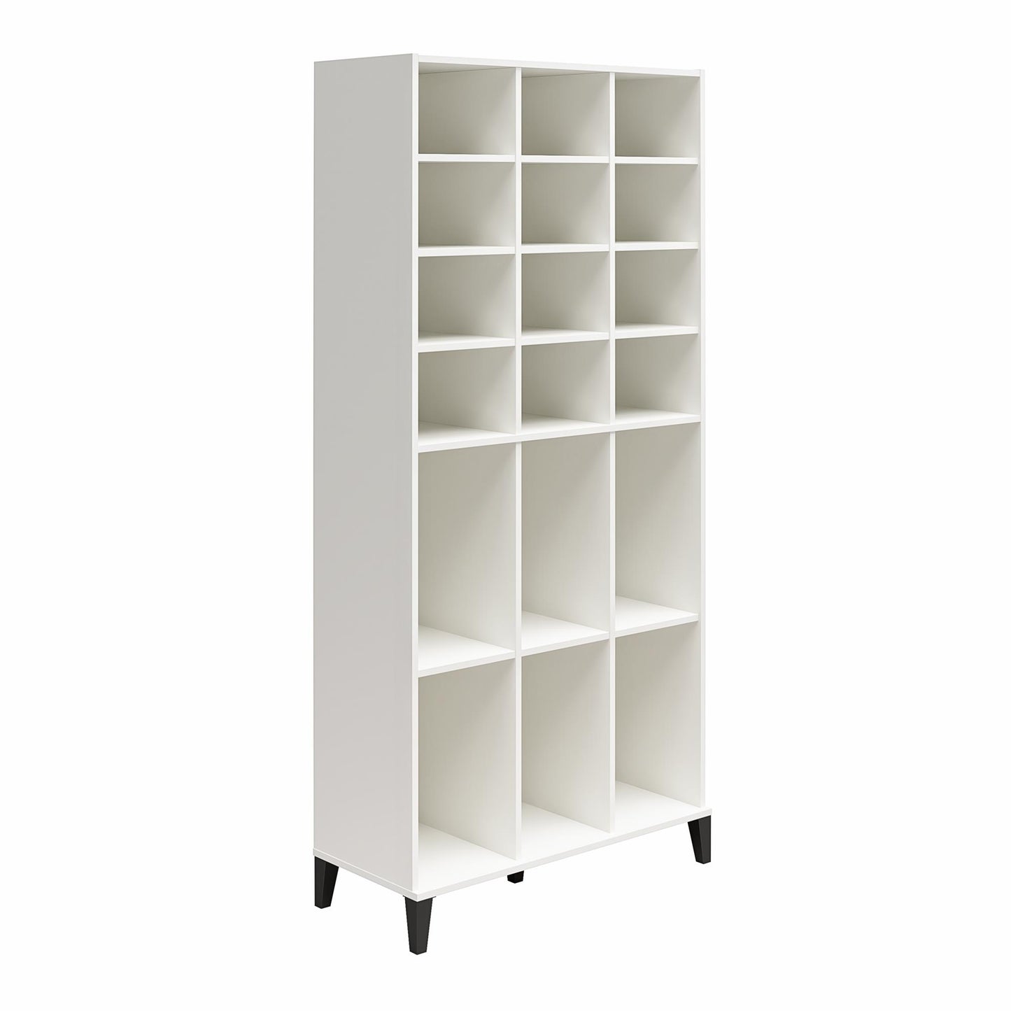 Flex Athletic Shoe Storage Cabinet for Boots & Tennis Shoes - White