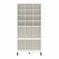 Flex Athletic Shoe Storage Cabinet for Boots & Tennis Shoes - White