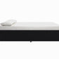 Maven Platform Bed with 2 Rollout Drawers for Storage - Black Faux Leather - Full