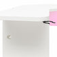Mod Corner Gaming Desk with LED Light Kit, White - White