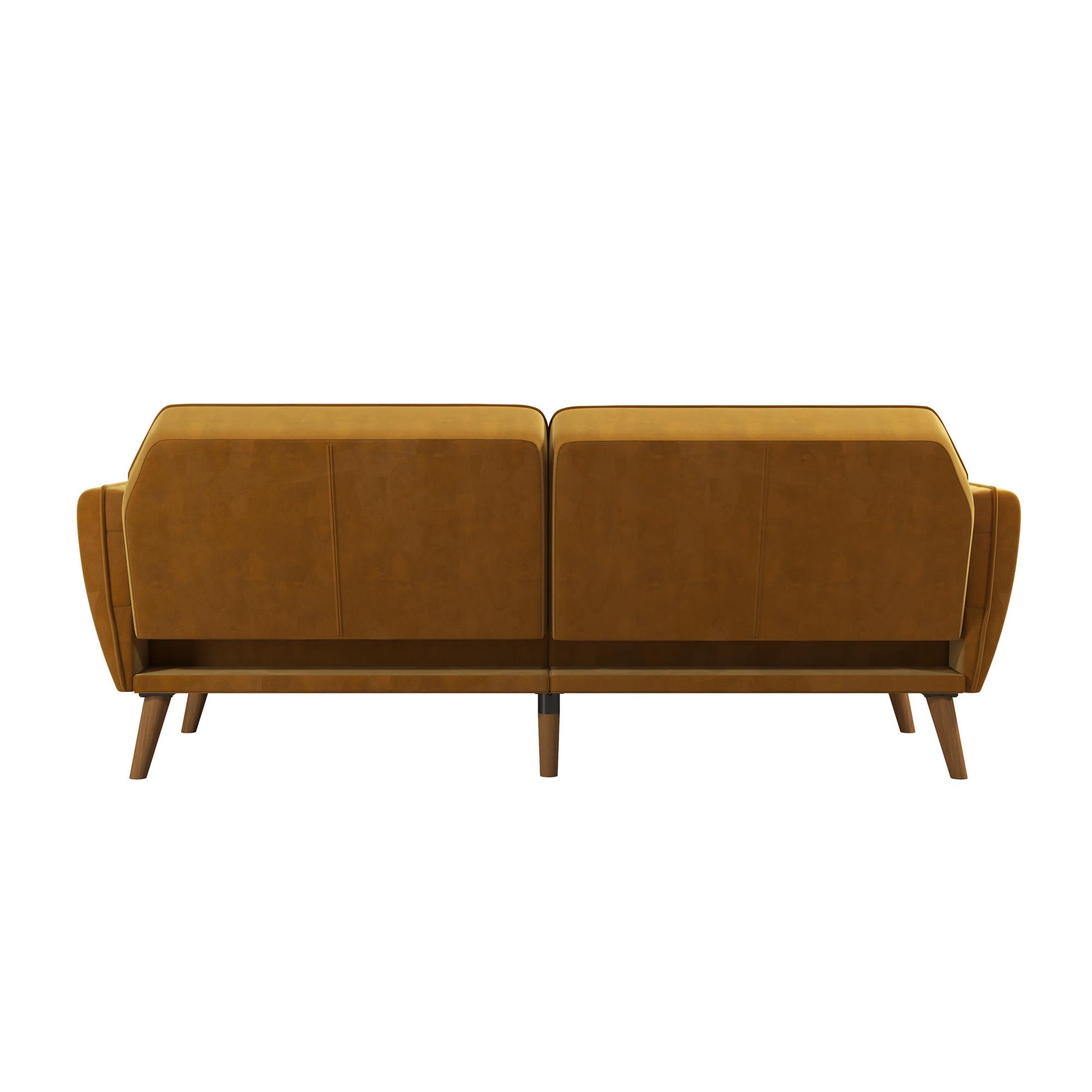 Tallulah Memory Foam Futon - Mustard