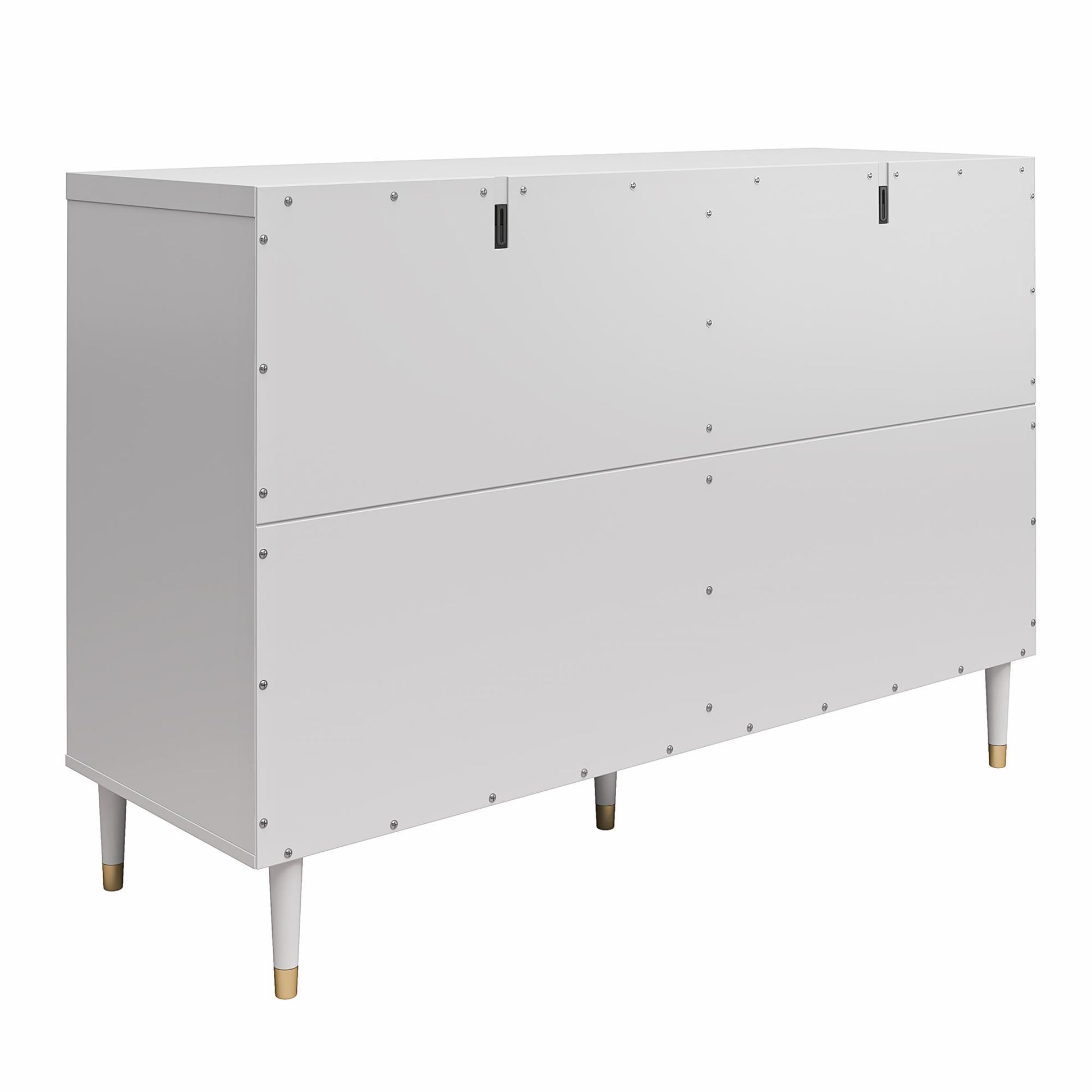 Elizabeth 6 Drawer Dresser, Dove Gray - Dove Gray