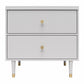 Elizabeth Nightstand, Dove Gray - Dove Gray