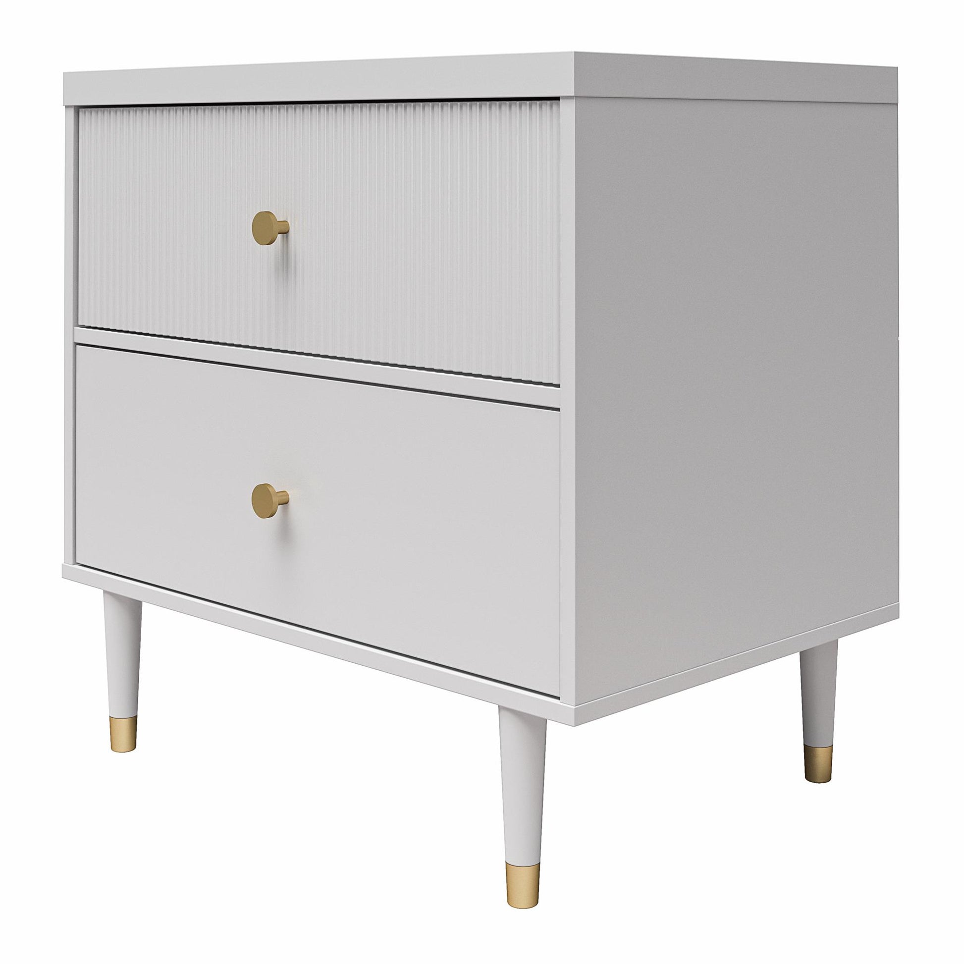Elizabeth Nightstand, Dove Gray - Dove Gray