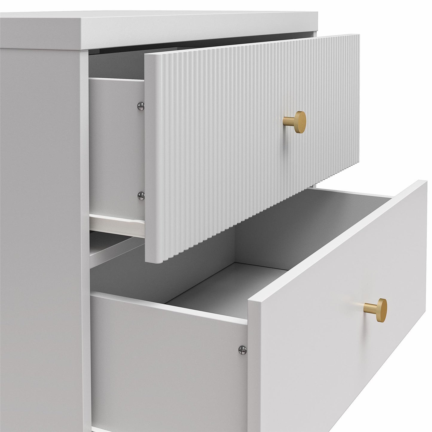 Elizabeth Nightstand, Dove Gray - Dove Gray
