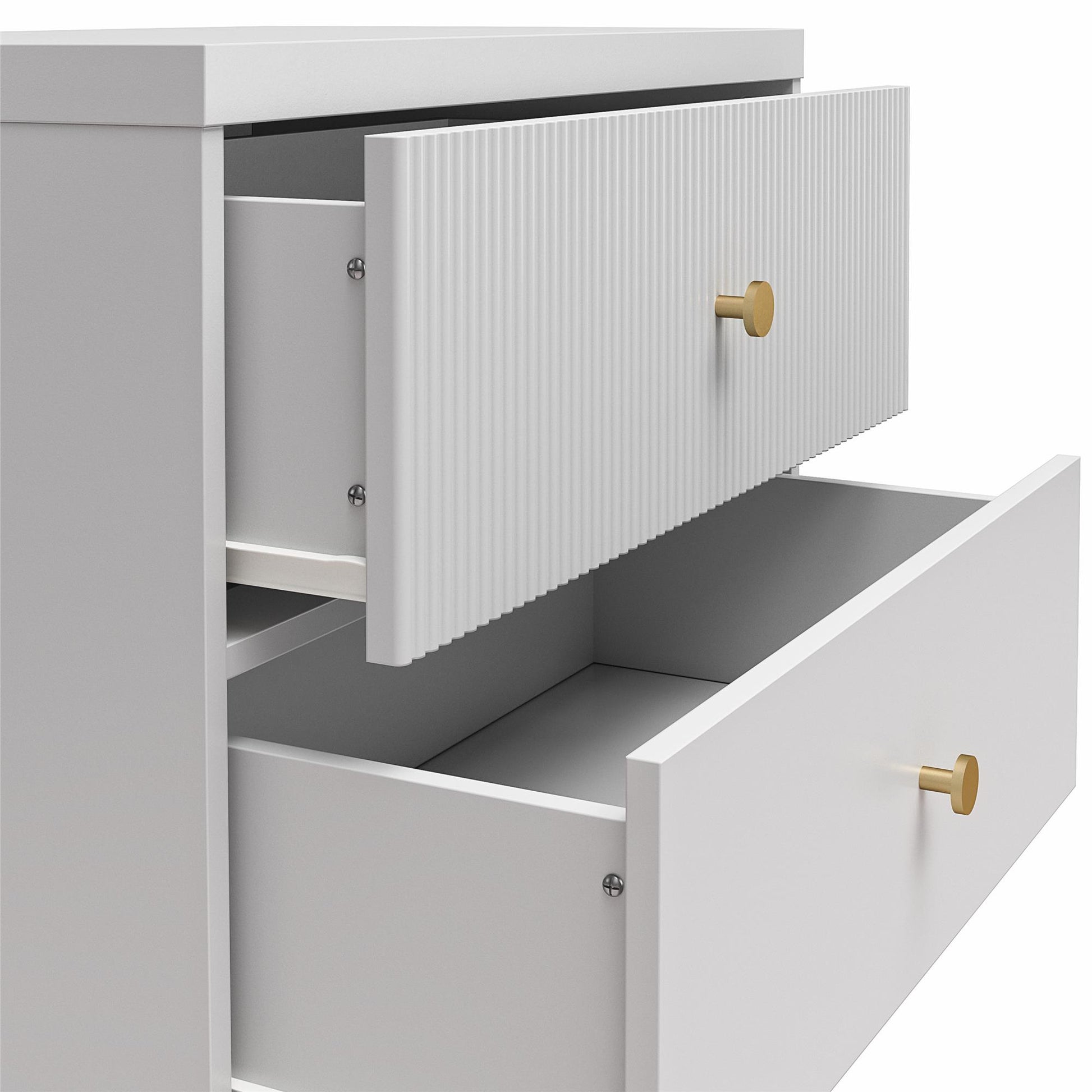 Elizabeth Nightstand, Dove Gray - Dove Gray
