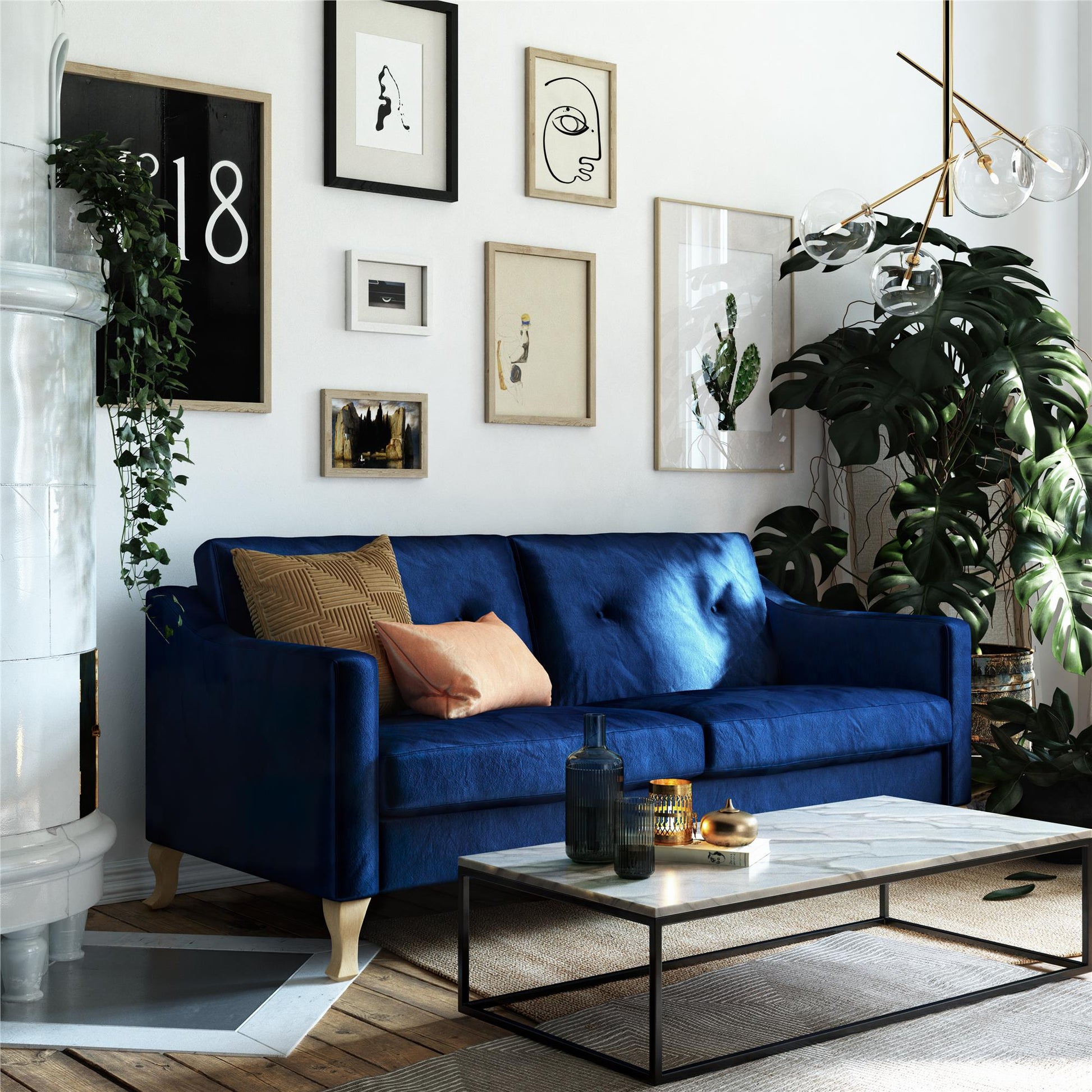 Tess Sofa - Blue