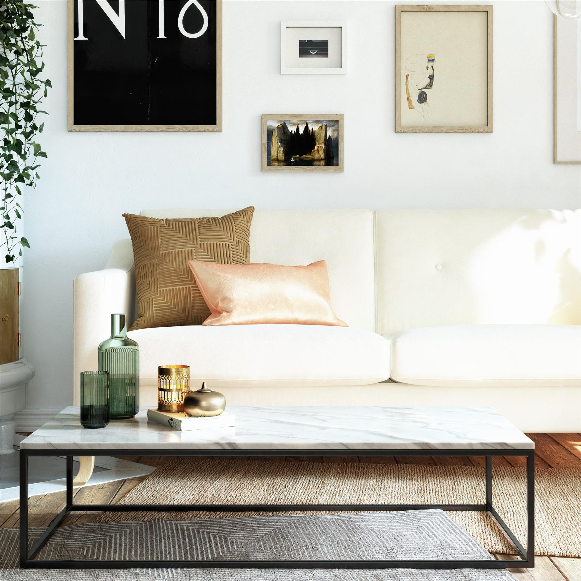 Tess Sofa - White