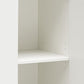 Basin 3 Door Wardrobe with Clothing Rod & Adjustable Shelving - White