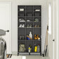 Flex Athletic Shoe Storage Cabinet for Boots & Tennis Shoes - Graphite