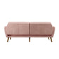 Tallulah Memory Foam Futon - Pink