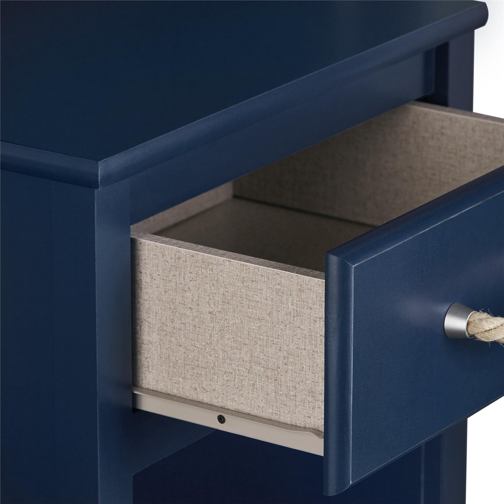Sierra Ridge Mesa Kids’ 6 Drawer Dresser with Rope Drawer Pulls - Blue