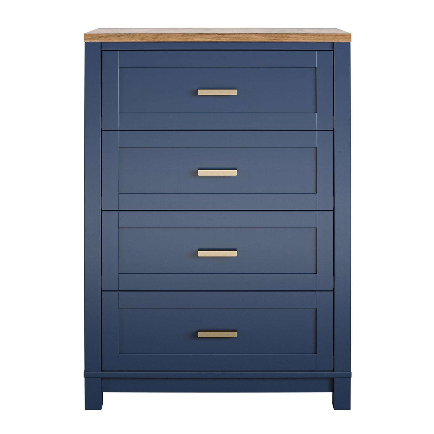 Armada Tall 4 Drawer Dresser - Navy