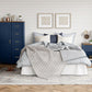 Armada Tall 4 Drawer Dresser - Navy