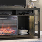 Garrick Electric Fireplace TV Console for TVs up to 75" - Espresso