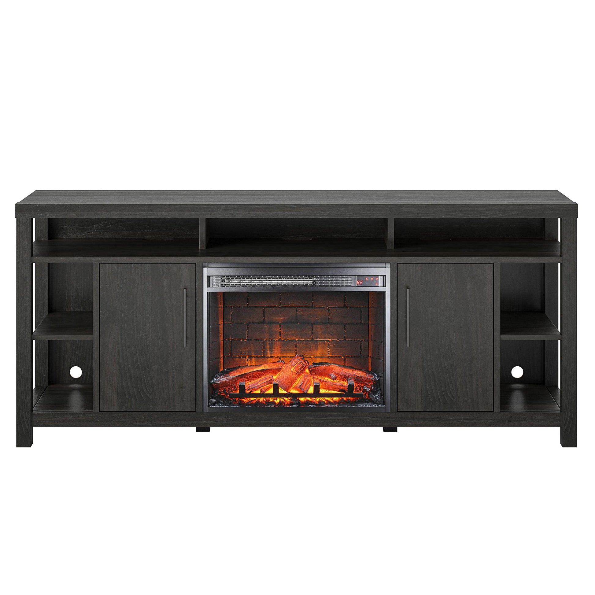 Garrick Electric Fireplace TV Console for TVs up to 75" - Espresso