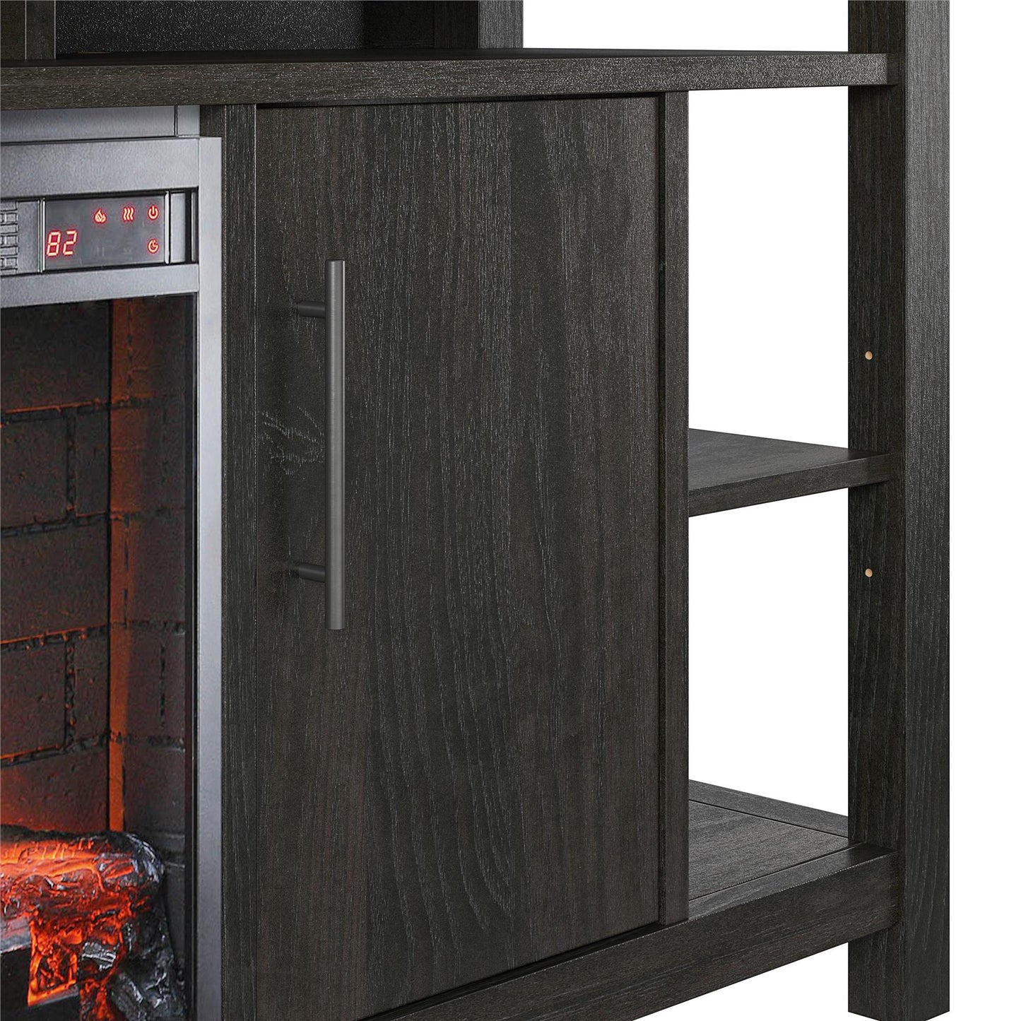 Garrick Electric Fireplace TV Console for TVs up to 75" - Espresso