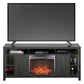 Garrick Electric Fireplace TV Console for TVs up to 75" - Espresso
