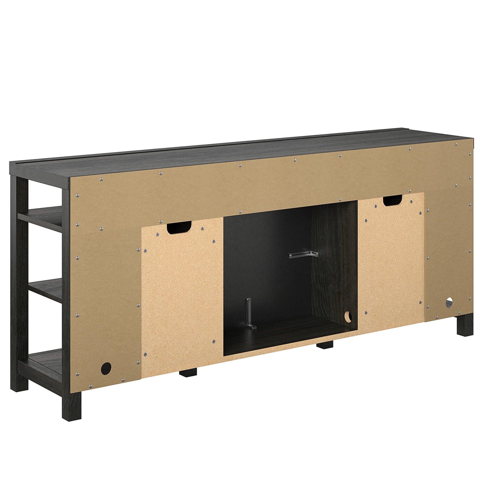 Garrick Electric Fireplace TV Console for TVs up to 75" - Espresso
