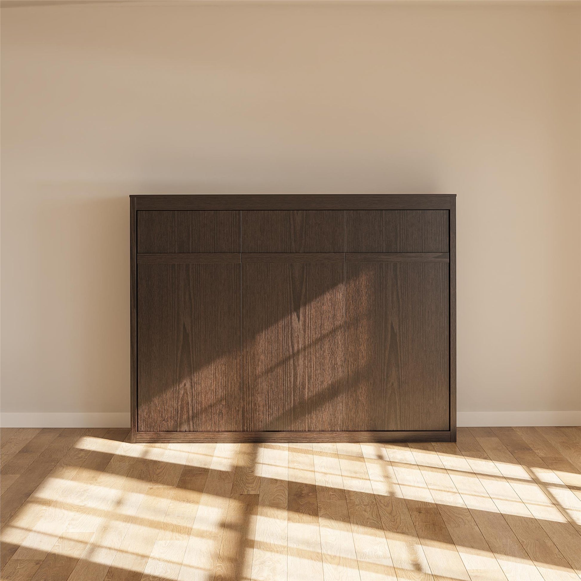 Full Size Daybed Wall Bed, Espresso - Espresso