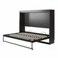 Full Size Daybed Wall Bed, Espresso - Espresso