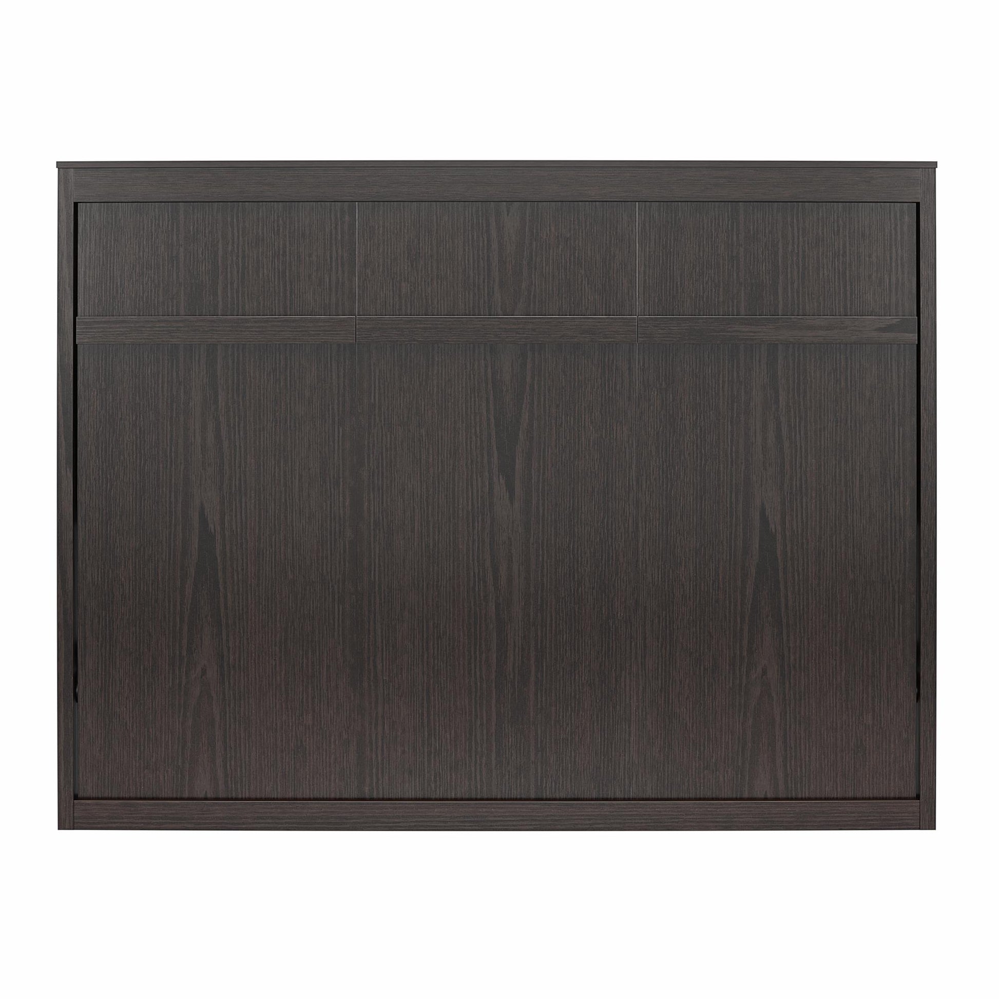 Full Size Daybed Wall Bed, Espresso - Espresso