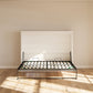 Full Size Daybed Wall Bed, Ivory Oak - Ivory Oak