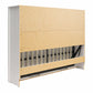 Full Size Daybed Wall Bed, Ivory Oak - Ivory Oak