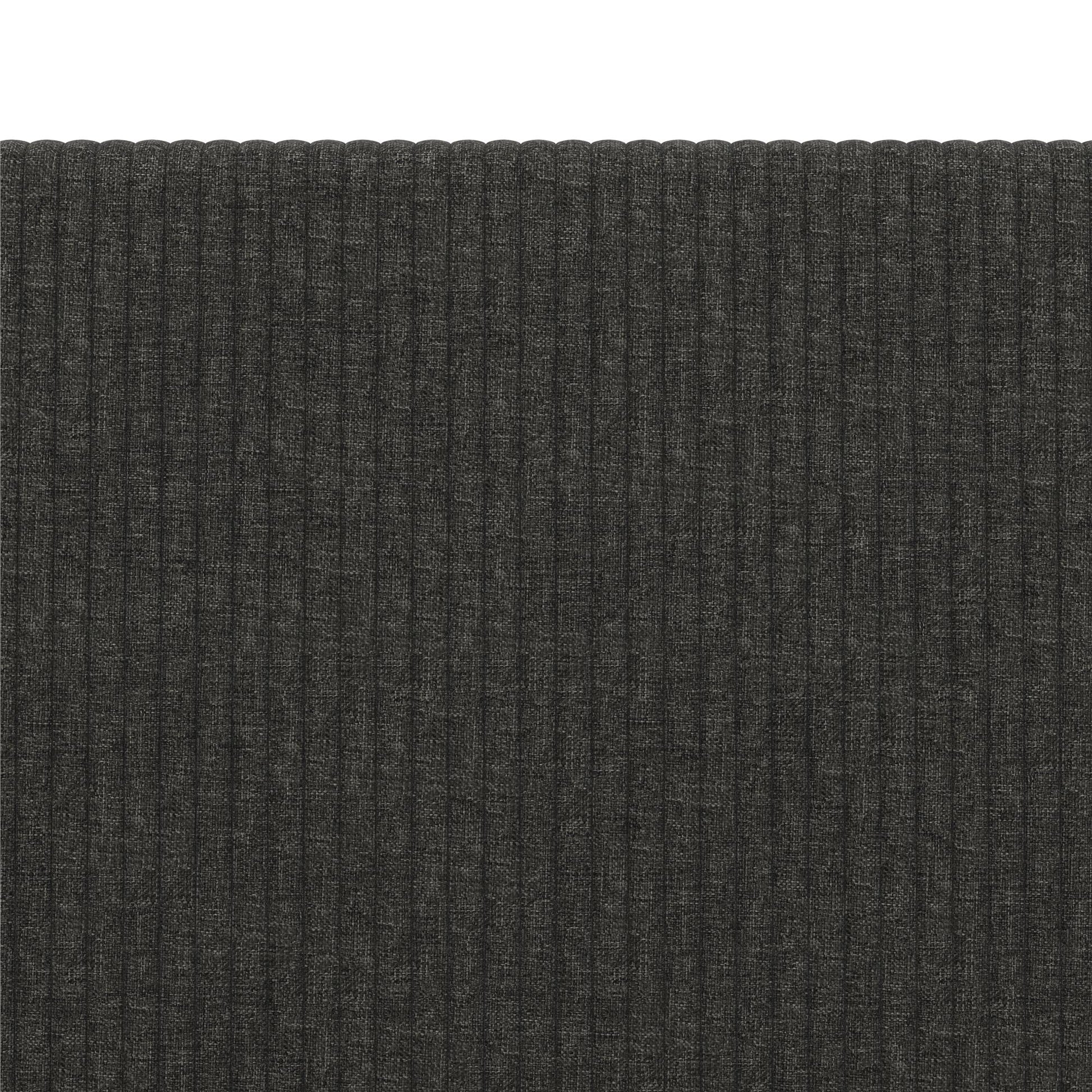 Daphne Upholstered Bed - Dark Gray - Queen