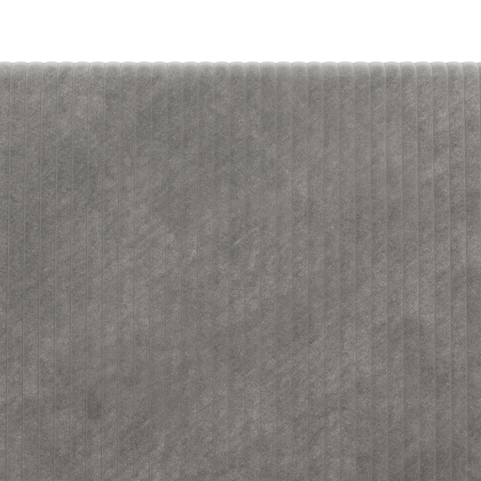 Daphne Upholstered Bed - Light Gray - Full