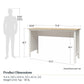 Versa 70" Wide Workbench for Garage, Craft Room or Laundry Room - Weathered Oak