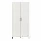Versa 36" Wide 2 Door Garage Sport or Craft Storage Cabinet - White