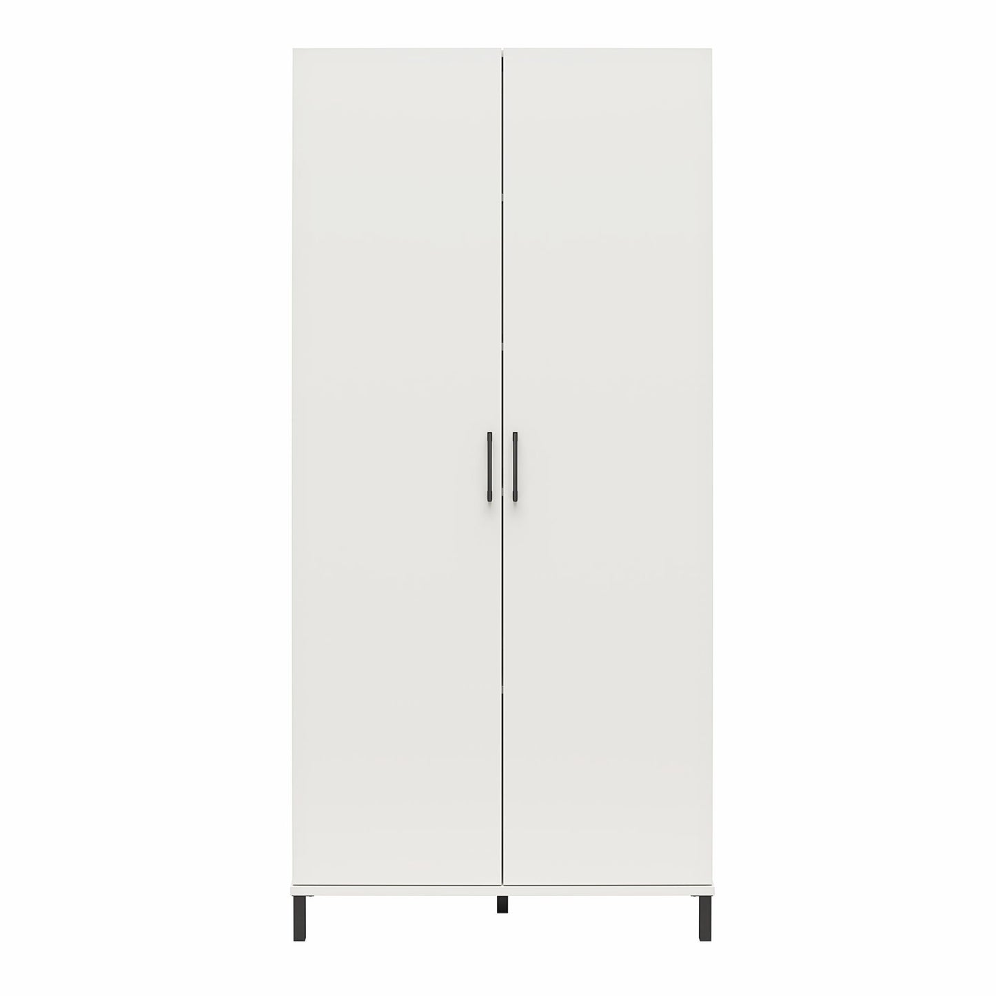 Versa 36" Wide 2 Door Garage Sport or Craft Storage Cabinet - White