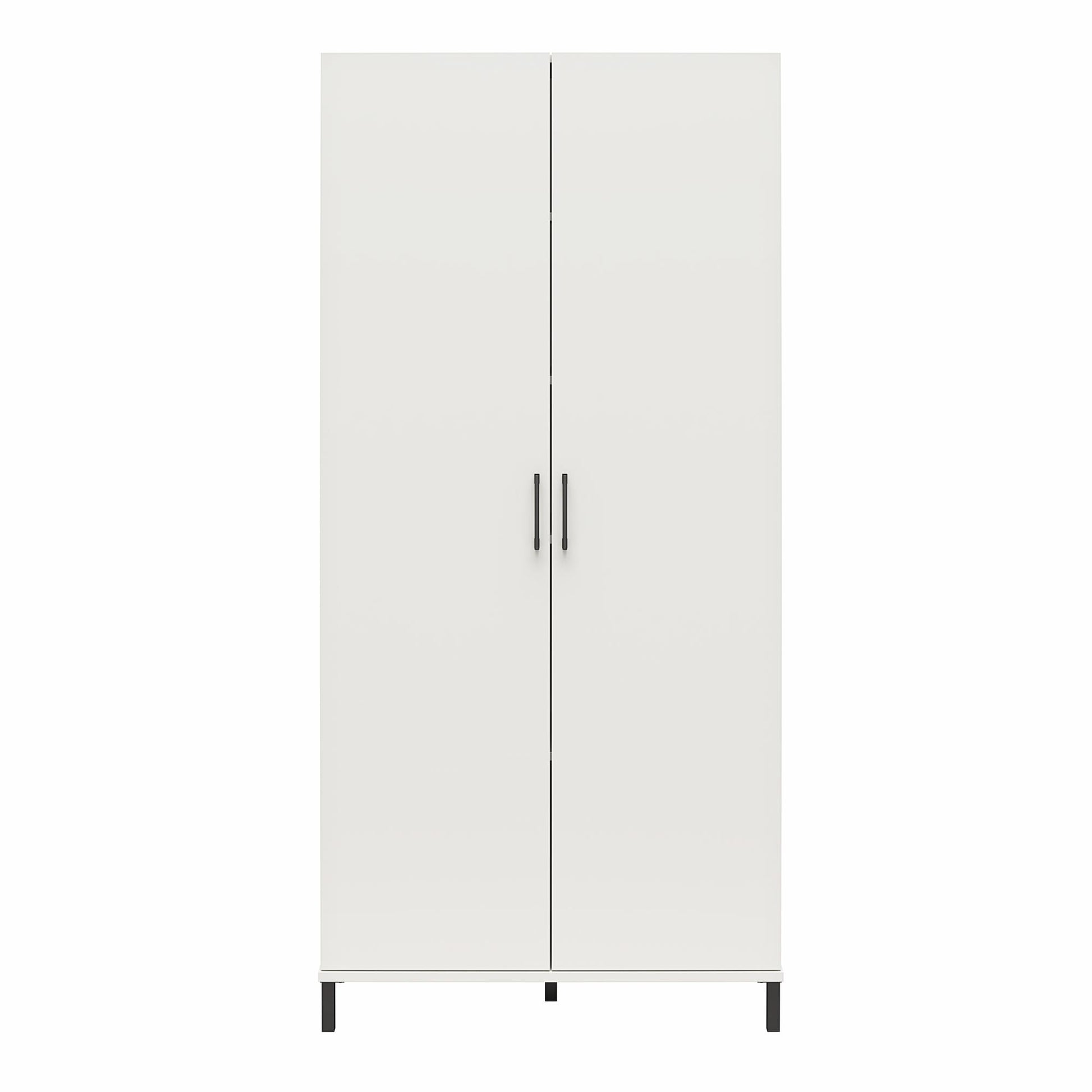 Versa 36" Wide 2 Door Garage Sport or Craft Storage Cabinet - White