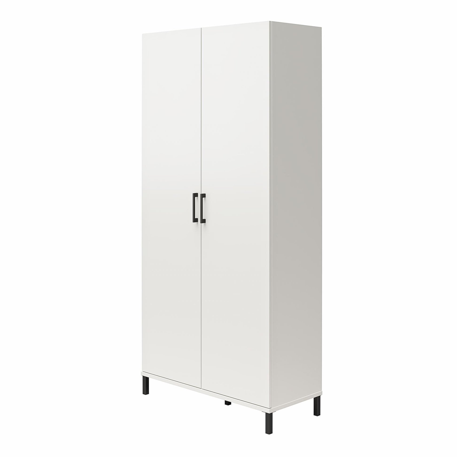 Versa 36" Wide 2 Door Garage Sport or Craft Storage Cabinet - White