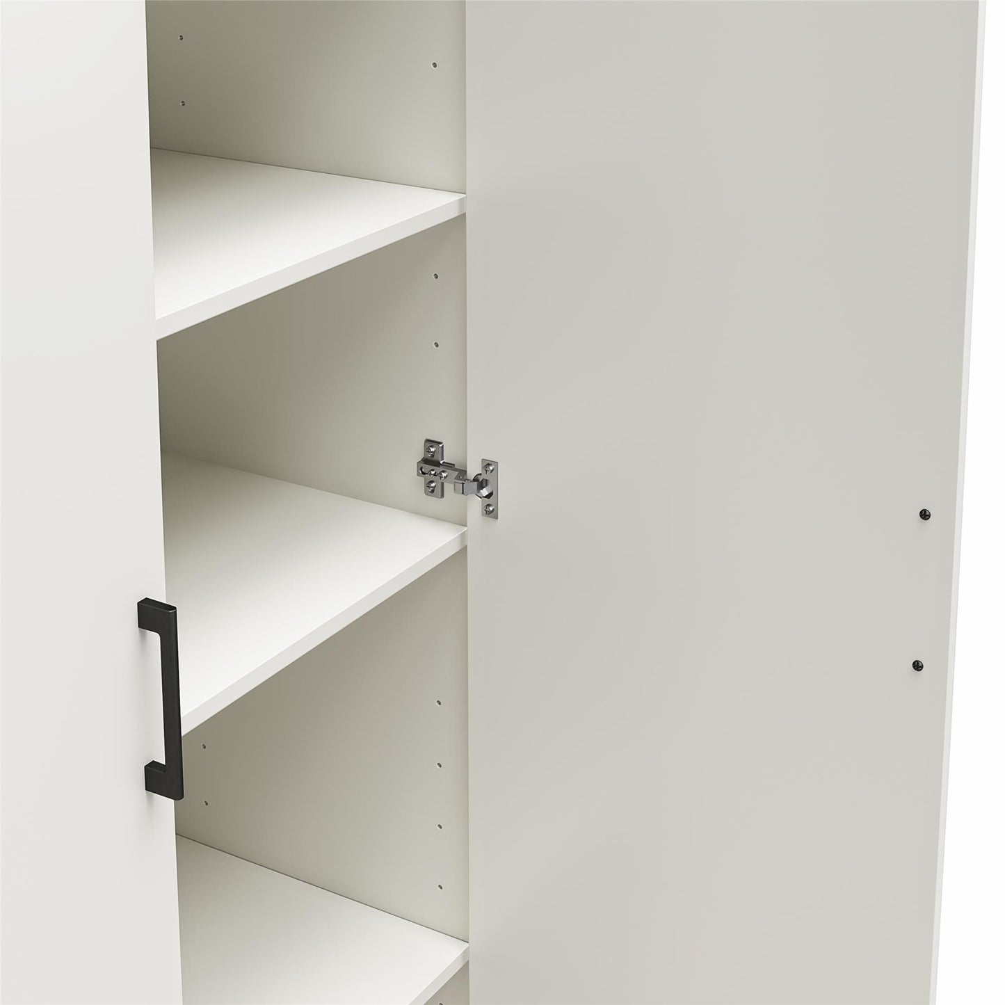 Versa 36" Wide 2 Door Garage Sport or Craft Storage Cabinet - White