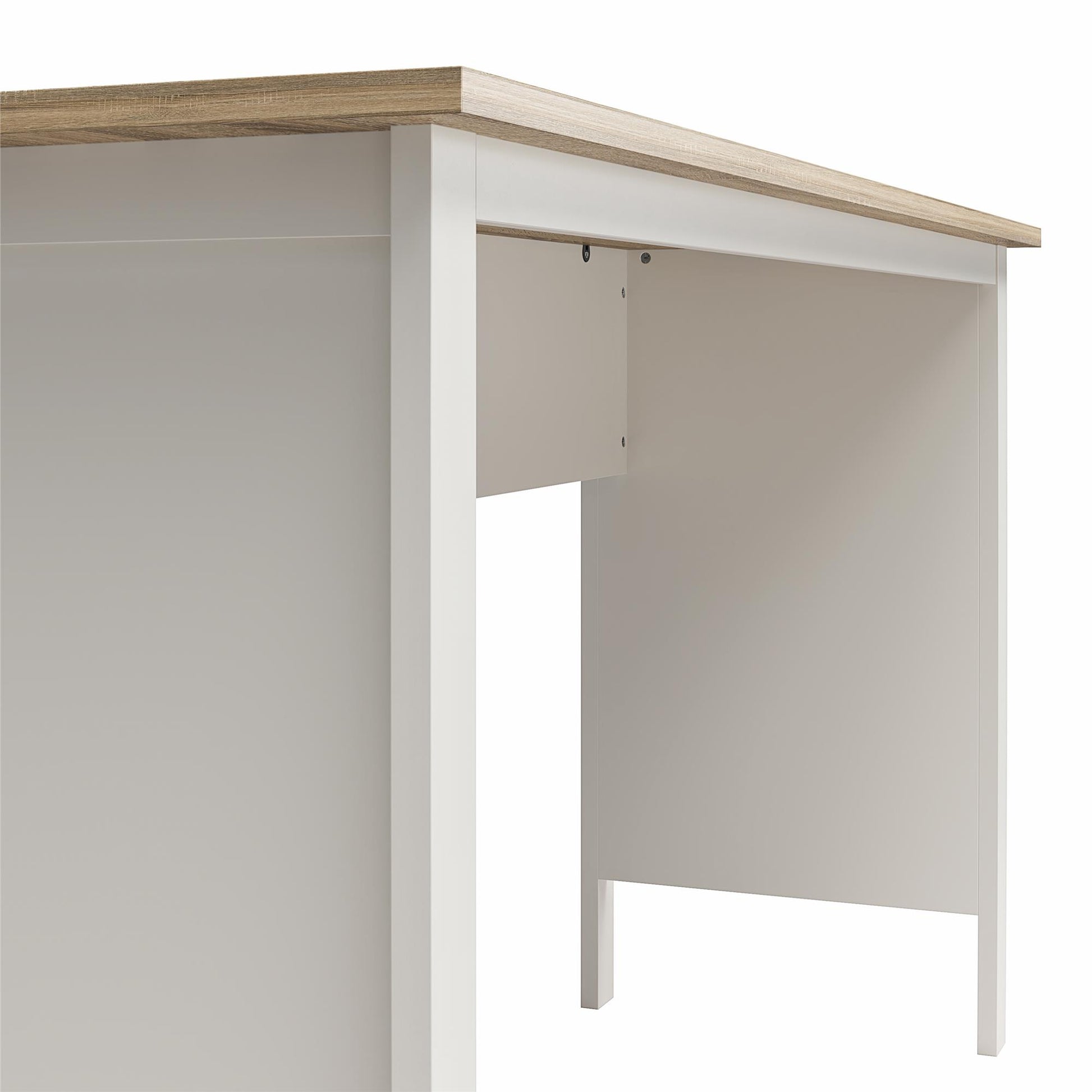 Versa 70" Wide Workbench for Garage, Craft Room or Laundry Room - Weathered Oak