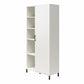 Versa 36" Wide Cabinet with 1 Door, White - White