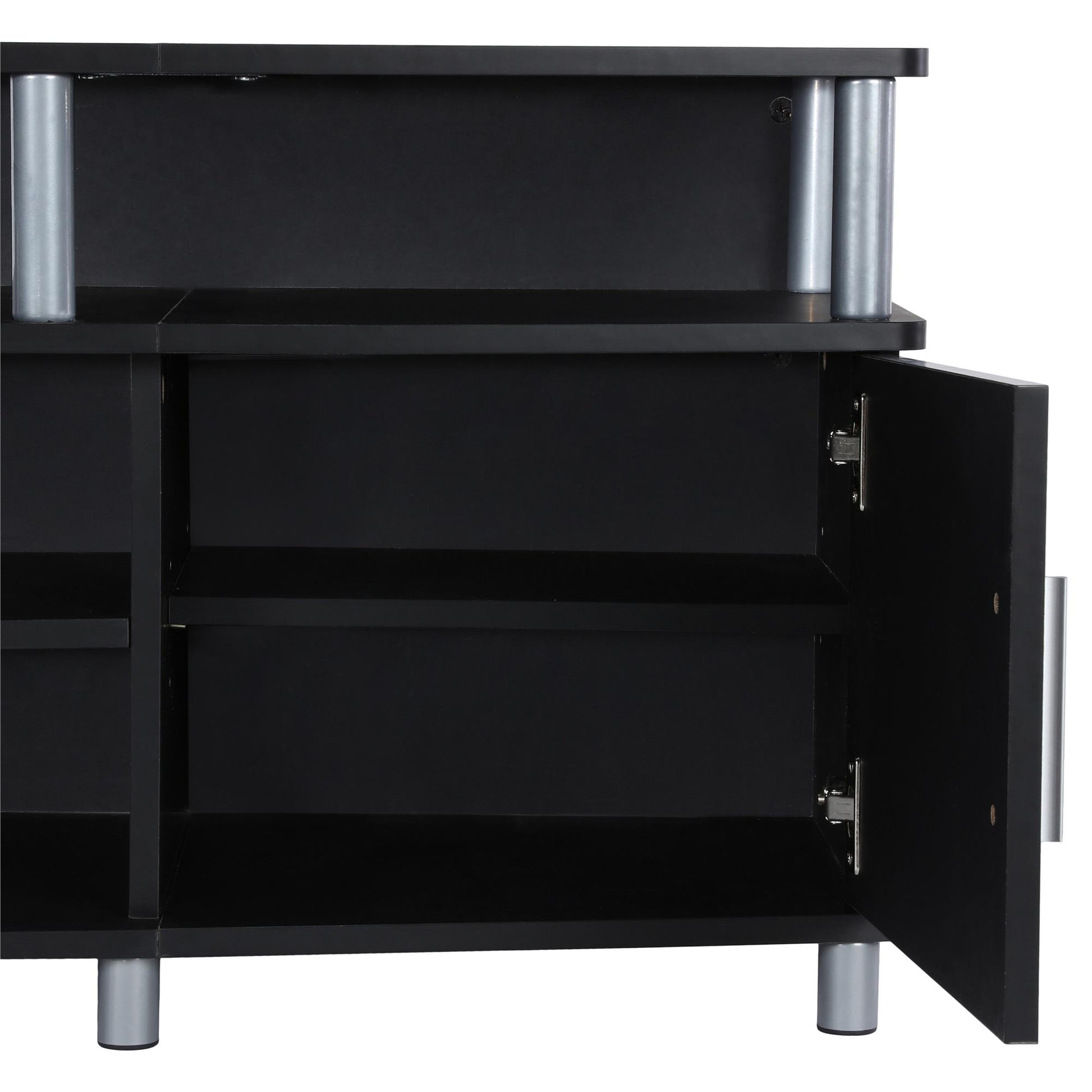 Carson Contemporary TV Stand for TVs up to 70 Inch  - Black