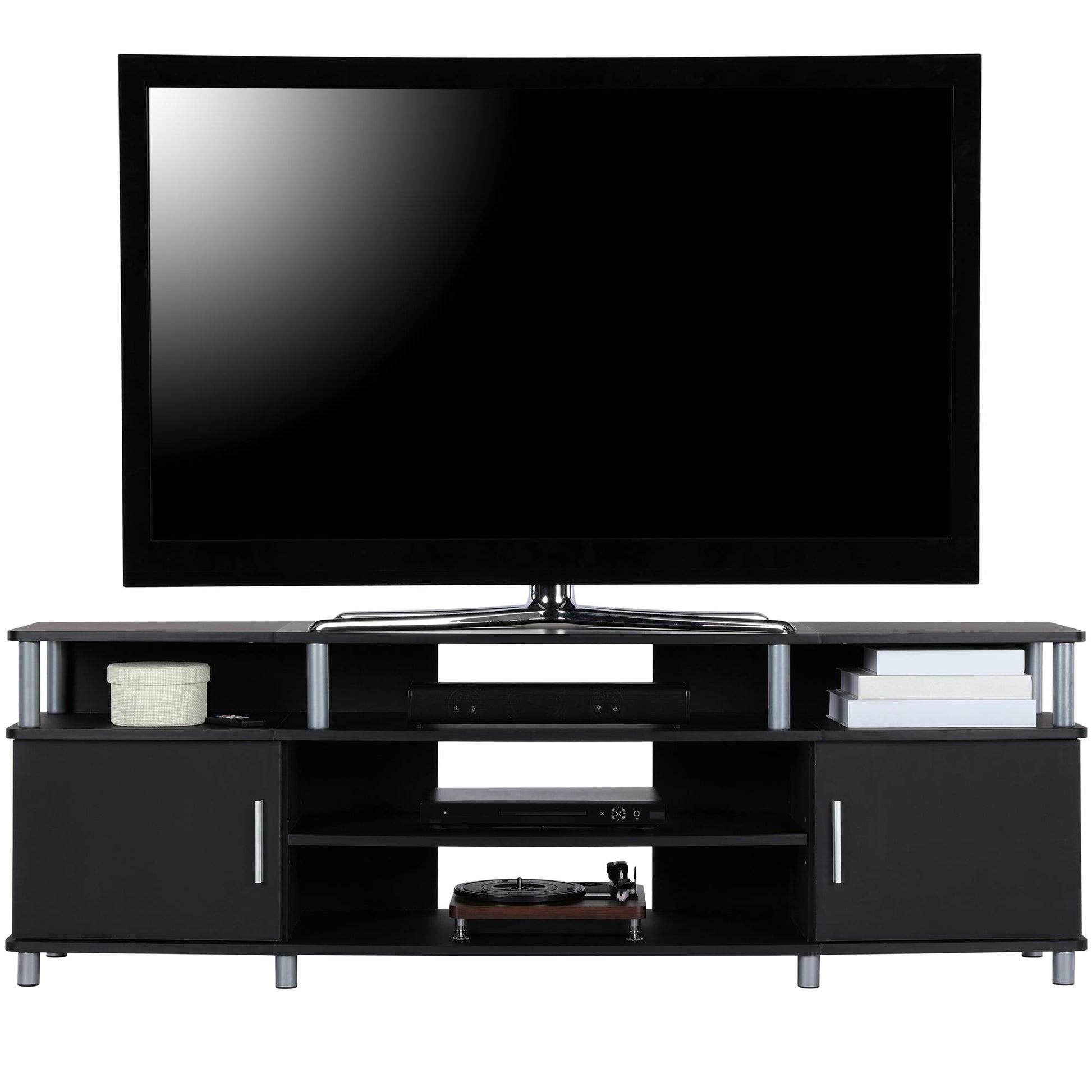 Carson Contemporary TV Stand for TVs up to 70 Inch  - Black