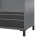 Shelby Garage Base Cabinet 2 Door/1 Drawer, Graphite - Graphite