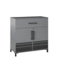 Shelby Garage Base Cabinet 2 Door/1 Drawer, Graphite - Graphite