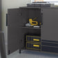 Shelby Garage Base Cabinet 2 Door - Graphite