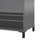 Shelby Garage Base Cabinet 2 Door - Graphite
