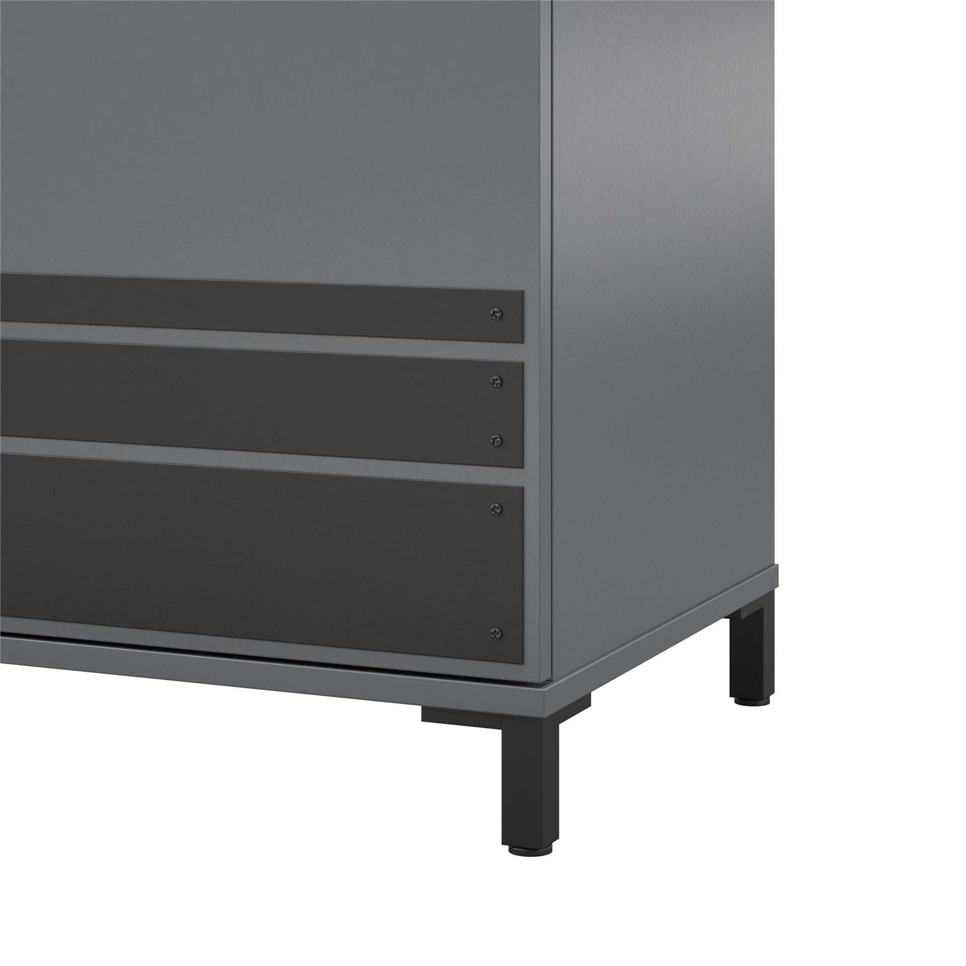 Shelby Garage Base Cabinet 2 Door - Graphite