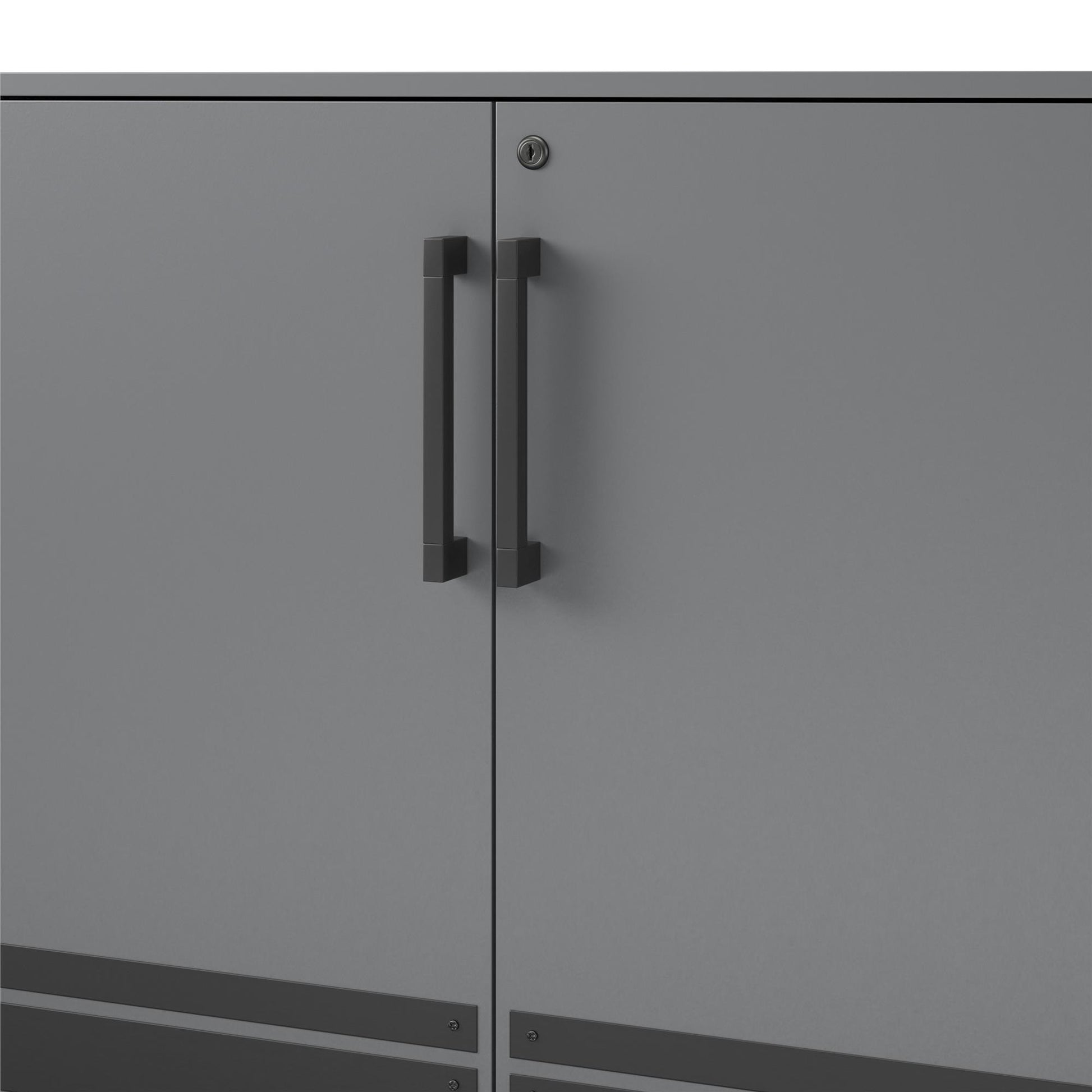 Shelby Garage Base Cabinet 2 Door - Graphite