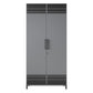 Shelby Tall Garage Cabinet 2 Door - Graphite