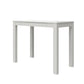 Parsons Minimalistic Desk with Drawer - White