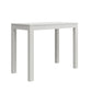 Parsons Minimalistic Desk with Drawer - White